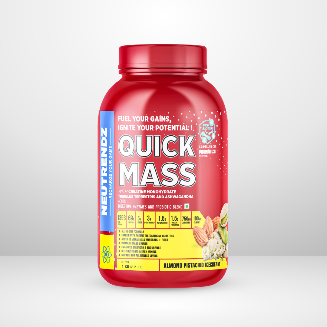 QUICK MASS 69g Protein 1kg Almond Pistachio Ice cream – Neutrendz