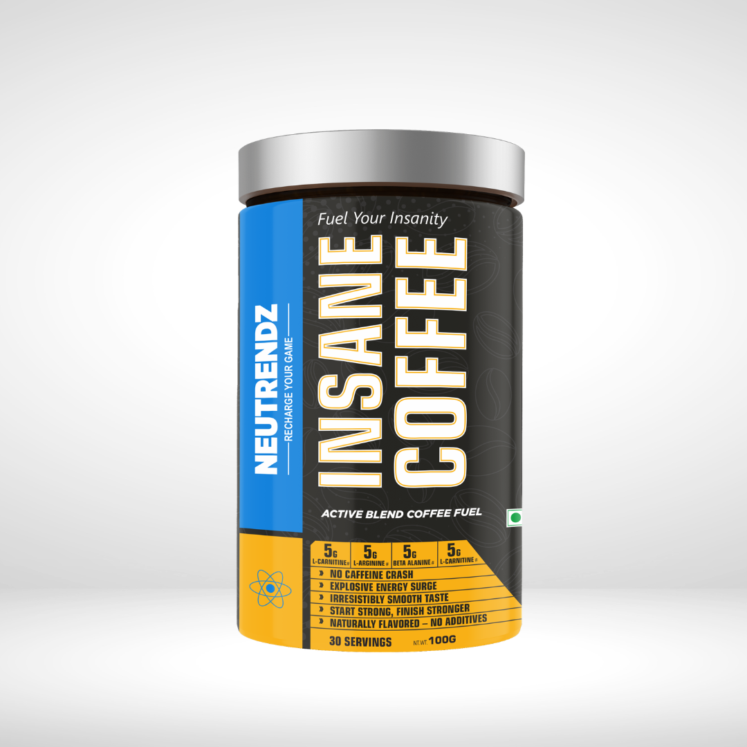 _ (3) NEUTRENDZ INSANE COFFEE (100g | 30 Servings) - Image 1