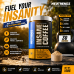 NEUTRENDZ INSANE COFFEE (100g | 30 Servings) - Image 5