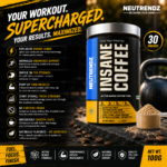 NEUTRENDZ INSANE COFFEE (100g | 30 Servings) - Image 4